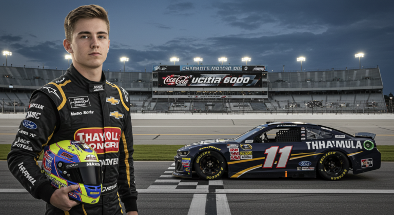 Derek Kraus to make surprise NASCAR Cup start in Coca Cola 600 Derek Kraus Set for Shocking NASCAR Cup Debut in Coca Cola 600