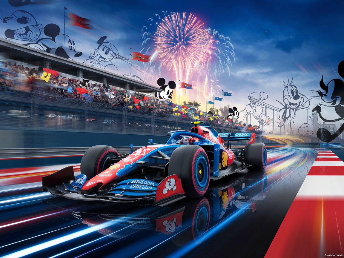 F1 inks deal with Disney for Mickey Mouse merchandise F1 Strikes Deal to Launch Mickey Mouse Gear