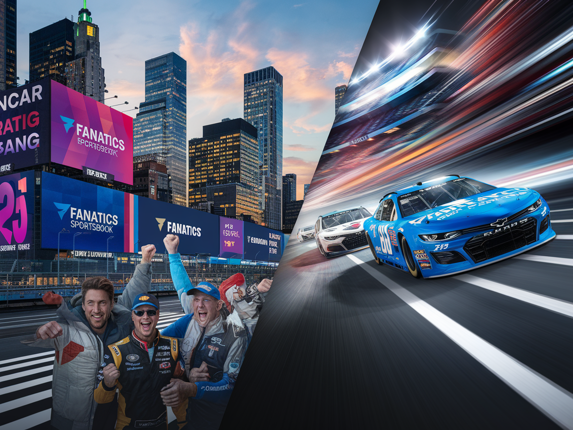 Fanatics Sportsbook partners with NY Racing NASCAR Fanatics Sportsbook Teams Up with NY Racing for Two Thrilling Cup Series Races