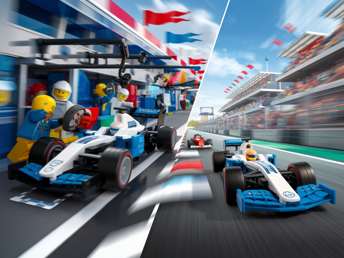 Heres how stopmotion Lego films capture the chaotic charm of an F1 weekend Discover how Lego stop-motion films embody F1 weekend madness