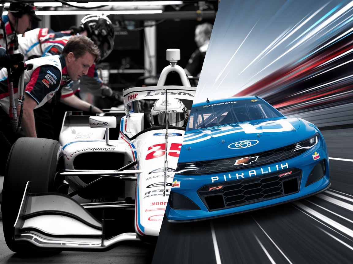 Kyle Larson settles in on Day 2 of Indy 500 practice NASCAR Kyle Larson Gains Confidence with Strong Day 2 Indy 500 Practice