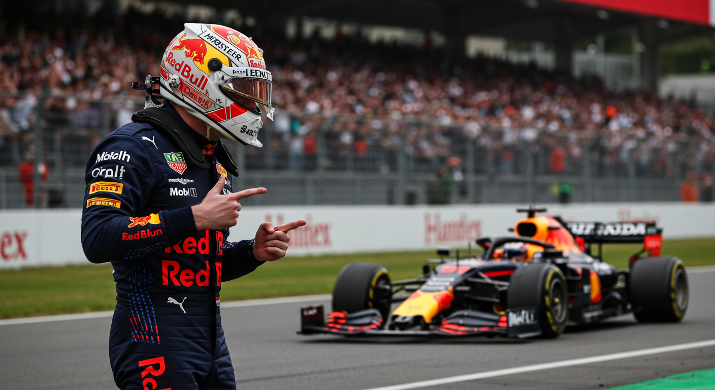 Max Verstappen points accusing finger at Ferrari after Lewis Hamilton incident RacingNews365 Max Verstappen Blames Ferrari After Hamilton Clash
