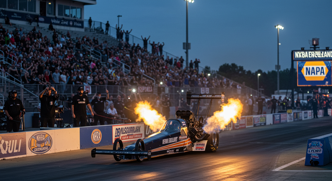 NAPAs No 1 Clawifier Award Headlines Friday Primetime at NHRA New England Nationals Drag Illustrated NAPA’s Clawifier Award Sparks Friday Night Thrills at NHRA New England
