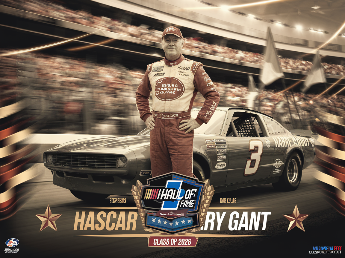 NASCAR Hall of Fame Class of 2026 Harry Gant NASCAR Celebrate NASCAR Hall of Fame’s 2026 Star Harry Gant