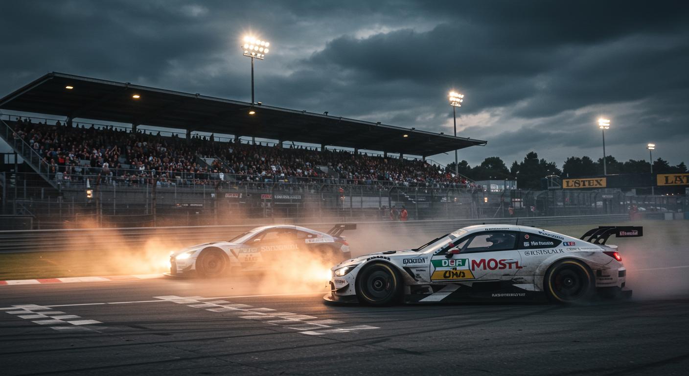 Rene Rasts nightmare photo finish for DTM Lausitzring podium Rene Rast’s Heart-Stopping Photo Finish at DTM Lausitzring