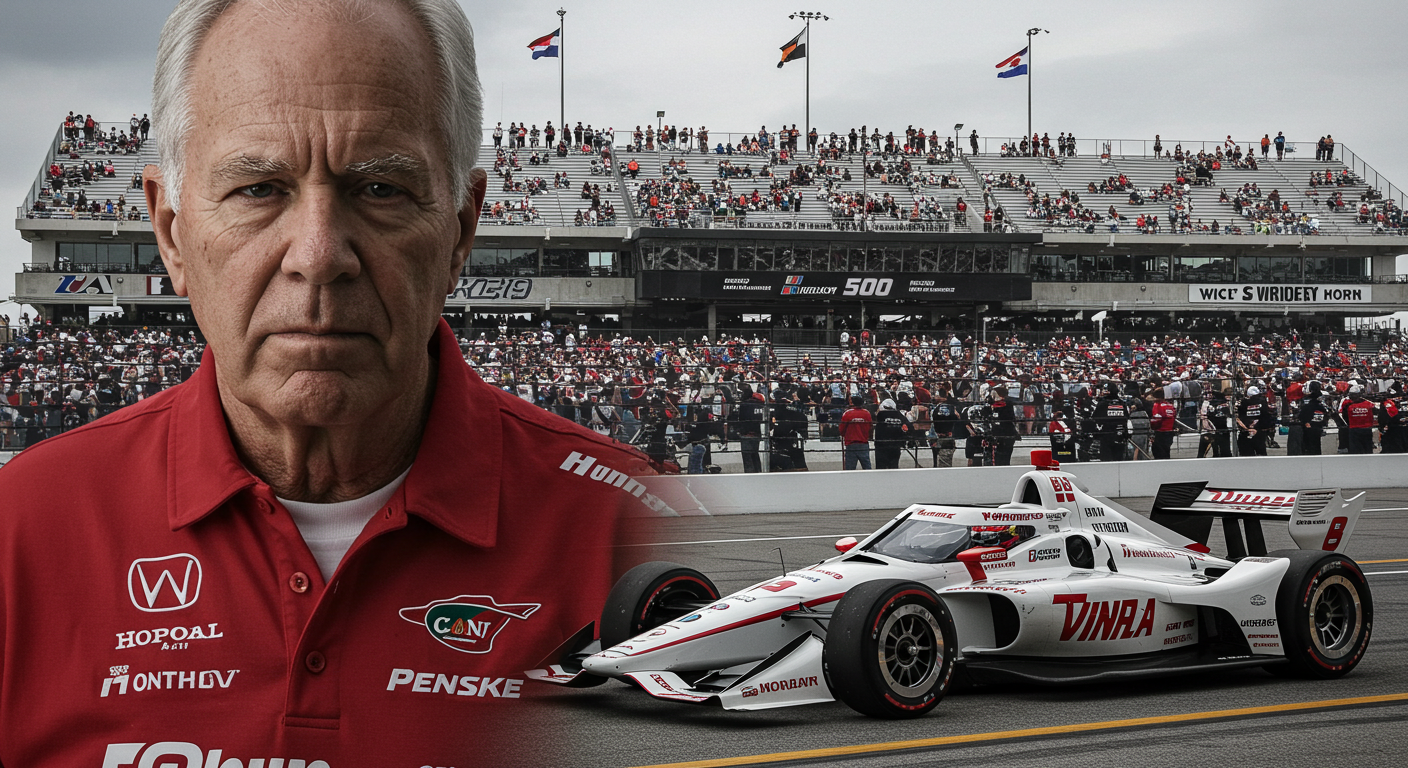 Roger Penske responds to his teams rules violations in Indy 500 We let people down Roger Penske Admits Team Failed Indy 500 Rules