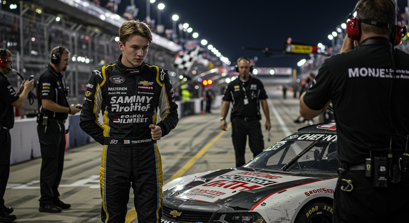 Sammy Smith disqualified losing fifthplace finish in Charlotte Xfinity race Sammy Smith Stripped of 5th Place in Charlotte Xfinity Race