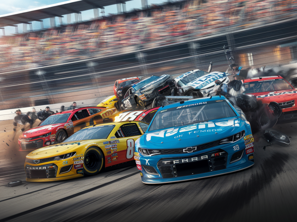 The 039Big One039 strikes early during final stage at Texas NASCAR Early Impact as Epic Showdown Unfolds at Texas | NASCAR