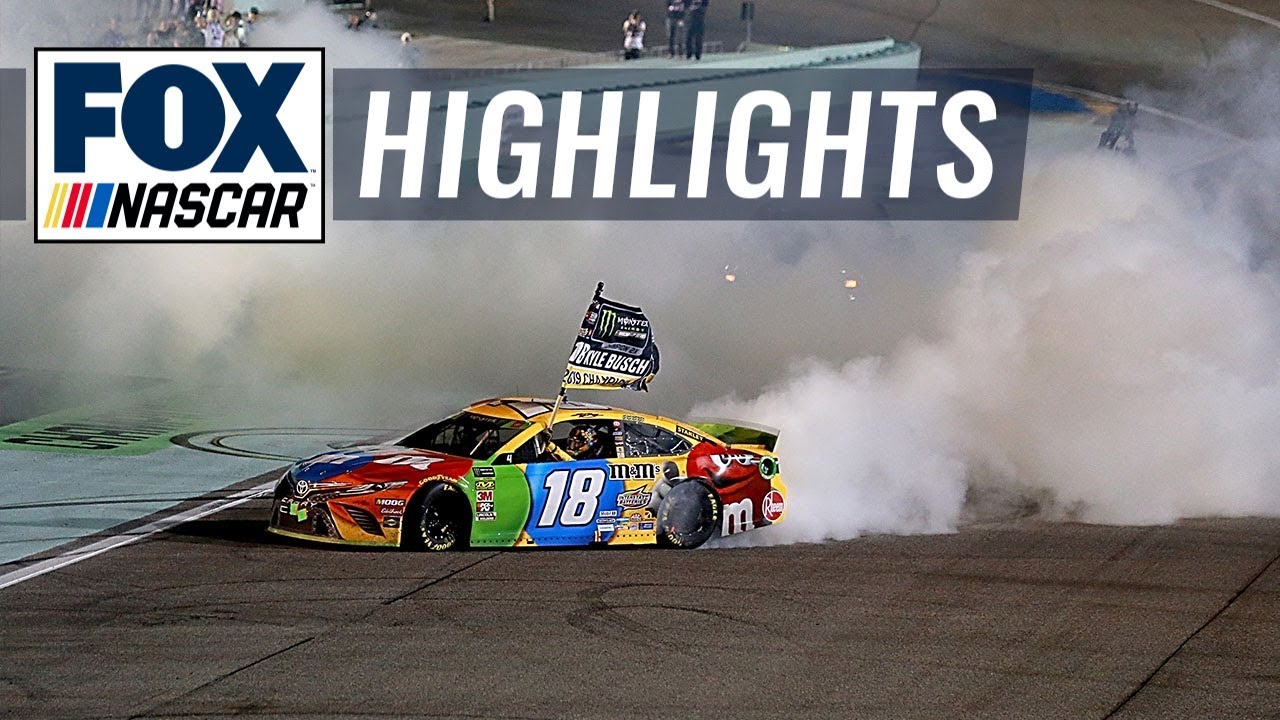 Kyle Busch wins his second NASCAR Cup