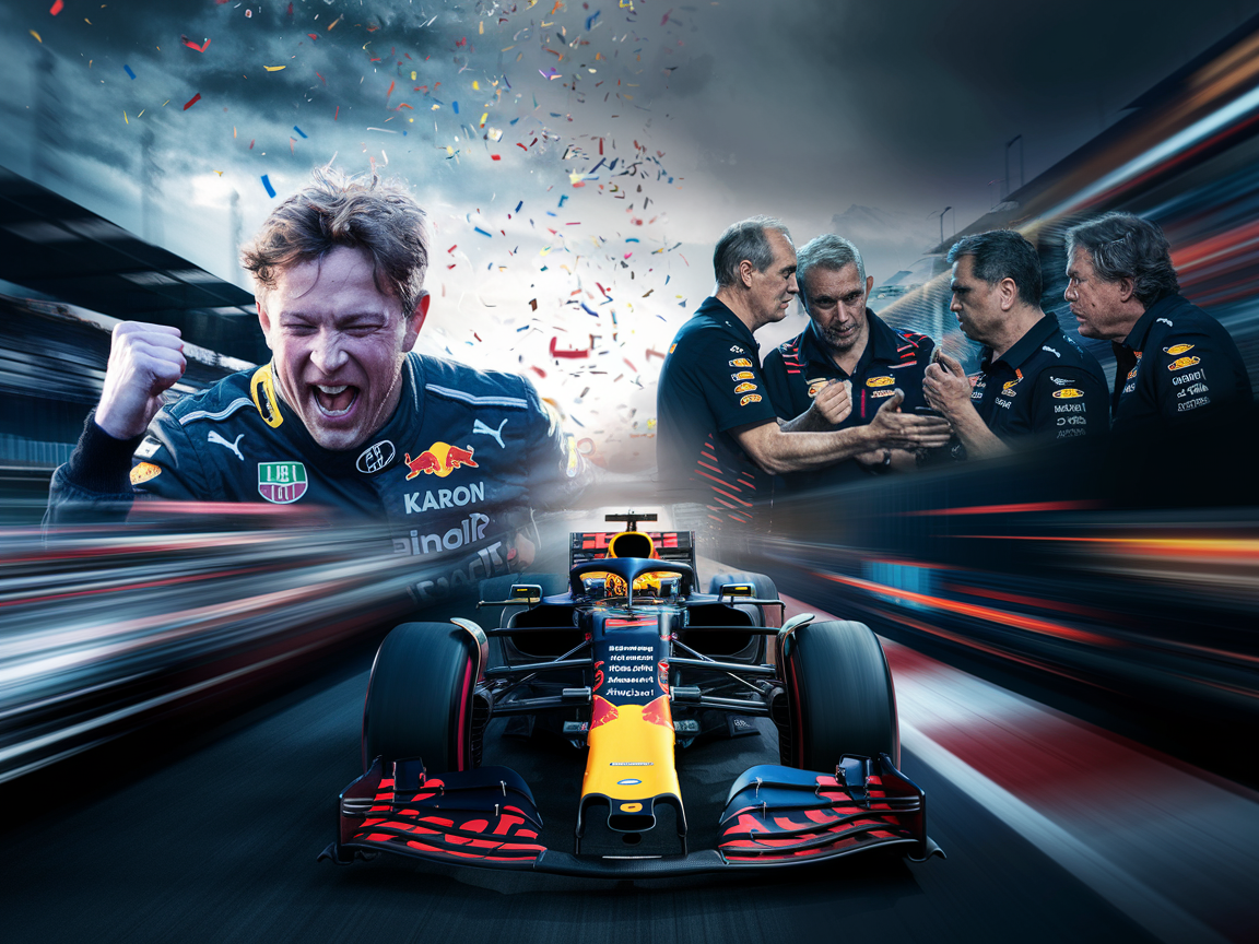 Breaking Red Bull launch protest against George Russell victory RacingNews365 Red Bull Launches Fierce Protest Over George Russell’s Victory