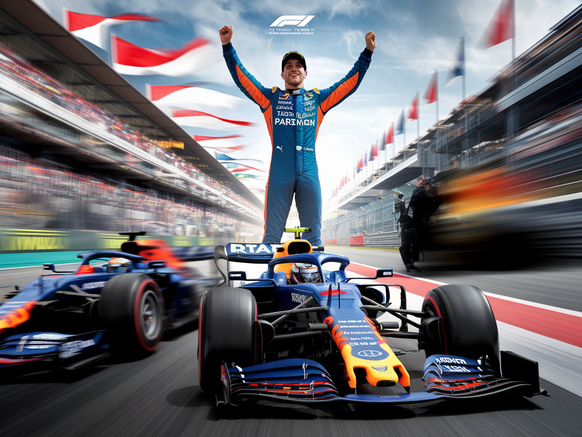 F1 Spanish GP Oscar Piastri wins as Max Verstappen penalised for George Russell clash Oscar Piastri Triumphs at F1 Spanish GP as Verstappen Penalised for Russell Clash