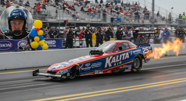 Kalitta Air 25th anniversary livery will ride on Shawn Langdons dragster NHRA Kalitta Air’s 25th Anniversary Livery Debuts on Shawn Langdon’s Dragster