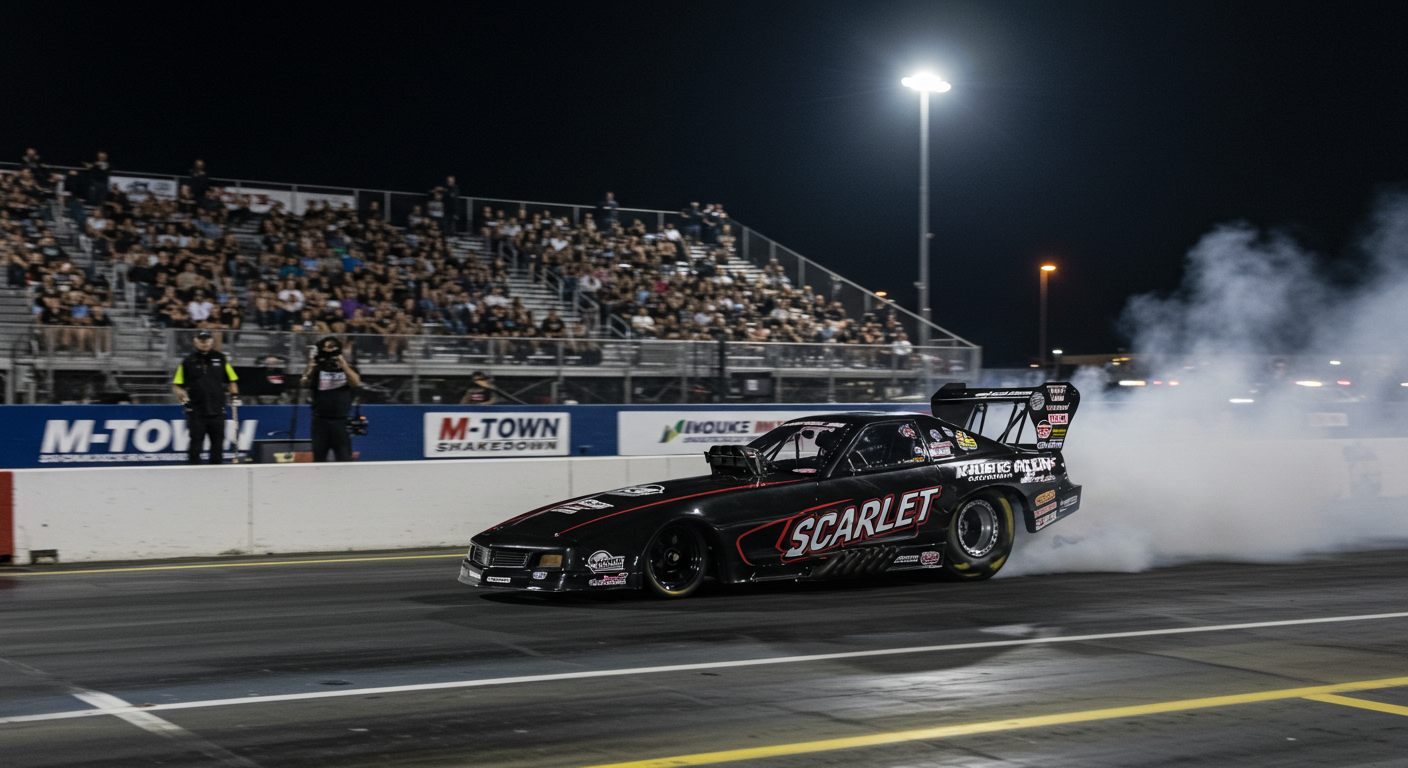 Kallee Mills Motorsports Storms Shakedown in MTown with NT 275 Triumph and 360Second Career Best in Scarlet Drag Illustrated Kallee Mills Motorsports Dominates M-Town with N/T 275 Win and 3.60-Second Best in Scarlet