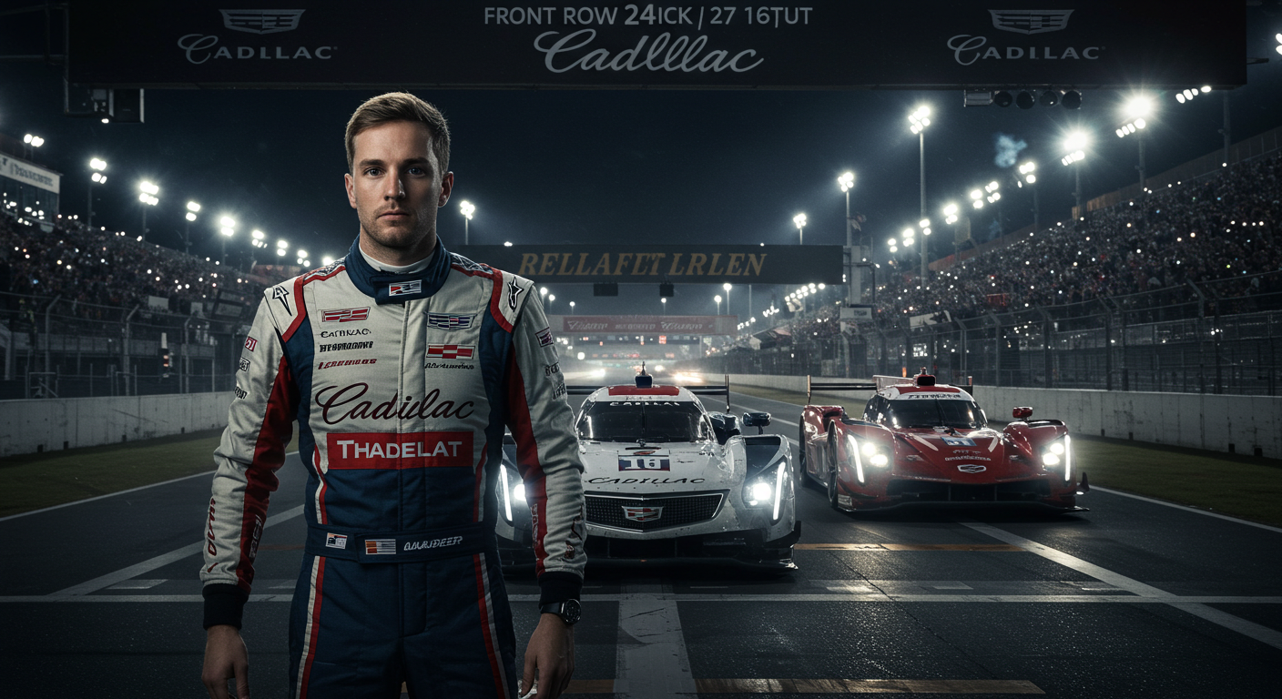 Le Mans 24 Hours Alex Lynn secures maiden Cadillac pole in front row lockout Le Mans 24 Hours: Alex Lynn Claims First Cadillac Pole with Front Row Sweep
