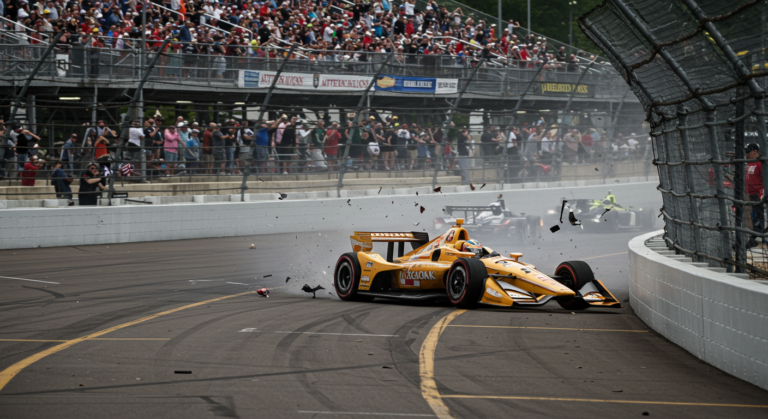 Josef Newgarden Crashes Out Dramatically on Lap 1 at Mid Ohio 200