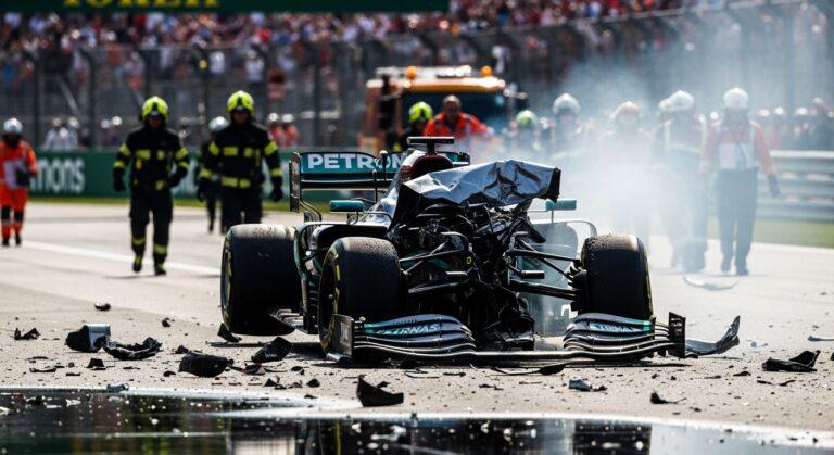 Kimi Antonelli reveals staggering scale of Mercedes damage after scary crash RacingNews365 Kimi Antonelli exposes massive Mercedes damage after terrifying crash