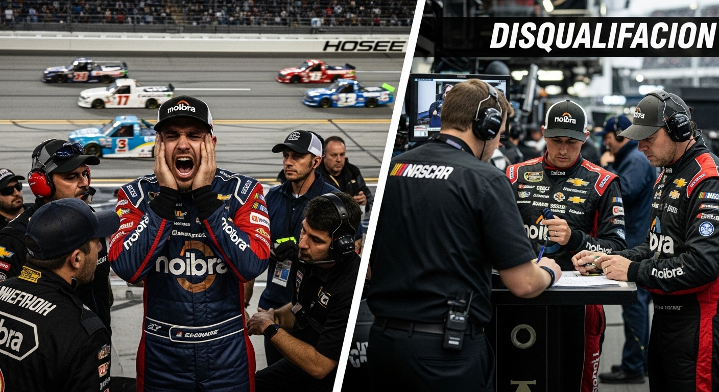 Stewart Friesen disqualified from NASCAR Truck race at IRP Stewart Friesen Disqualified, Loses Podium Spot in NASCAR Truck Race