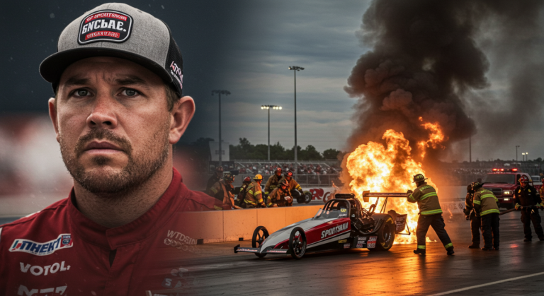 Top Sportsman Driver Marvin Blaney Hospitalized Following Massive Fire at IHRA Outlaw Nitro Series KickOff Drag Illustrated Top Driver Marvin Blaney Hospitalized After Fiery IHRA Nitro Series Kick-Off