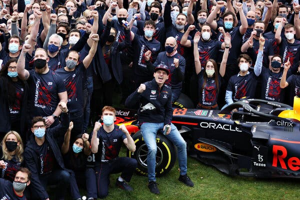 max verstappen defends formula 1 championship win the new york times Max Verstappen Camp Slammed for ‘Throwing Hand Grenades’ Shock