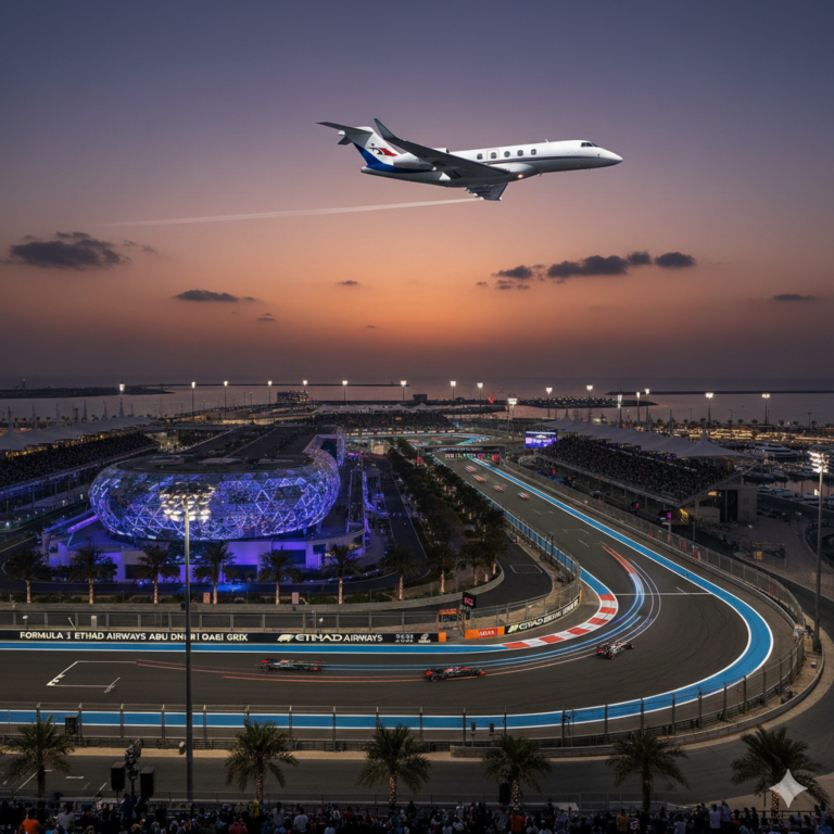 abu dhabi formula one grand prix 2025 business aviation planning Where Should F1 End the Season If Middle East Races Are Cancelled?