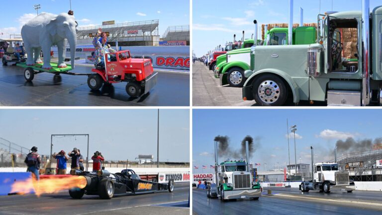 diesel thunder and jet fire truckin for kids delivers power and Diesel Thunder and Jet Fire Race With Heart at Truckin’ For Kids Famoso