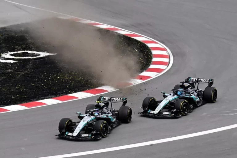 f1 canadian gp george russell wins sprint after kimi antonelli clash Kimi Antonelli Calls George Russell’s Canadian GP Failure a Huge Shame