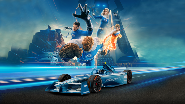formula e unites with marvel for fantastic four london e prix F1 Legend Reveals 'Incredibly Impressive' New Formula E Beast Prediction