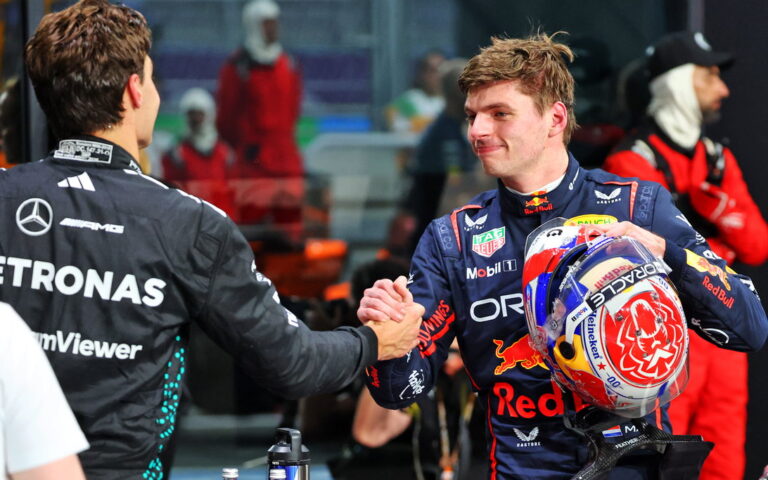 George Russell Confidently Embraces Max Verstappen Partnership 10 george russell delivers im up for it verdict on max verstappen George Russell Confidently Embraces Max Verstappen Partnership