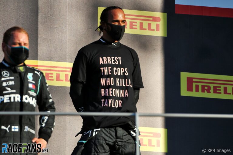 hamilton says fia will introduce new rules in response to breonna Lewis Hamilton Receives One-Sided Backing in Bold F1 FIA Proposal