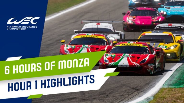 hour 1 highlights 2022 6 hours of monza fia wec youtube Leaders Eliminated in Shocking Multi-GT Crash at Monza Corner