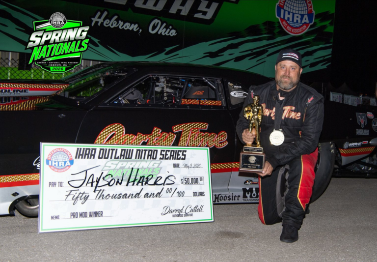 jason harris wins ihra pro mod spring nationals proline racing Jason Harris Clinches Thrilling Pro Mod Victory at IHRA Spring Nationals