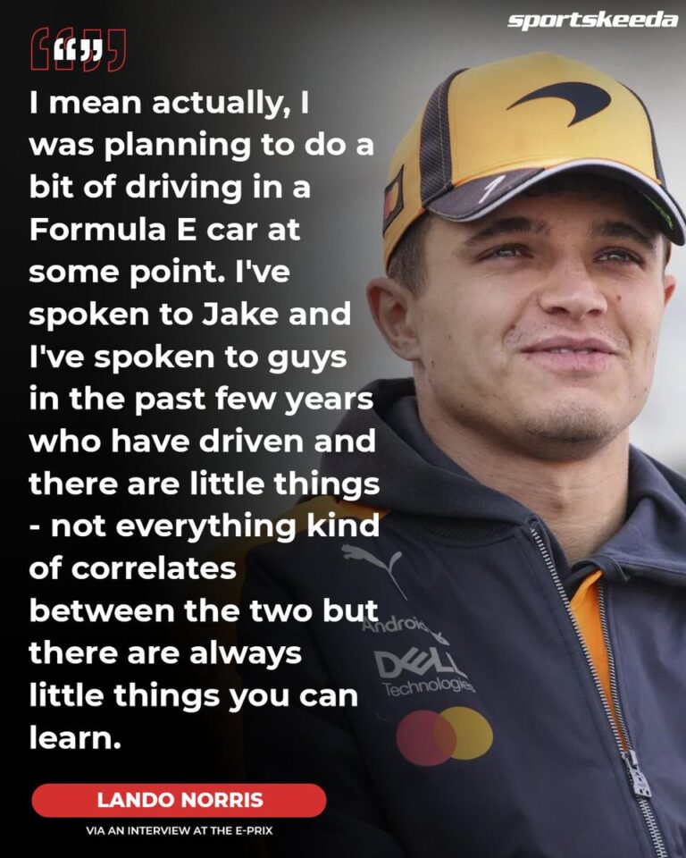Lando Norris Unveils Exciting Formula E Test Plans 10 lando norris reveals he has been considering testing a formula e Lando Norris Unveils Exciting Formula E Test Plans