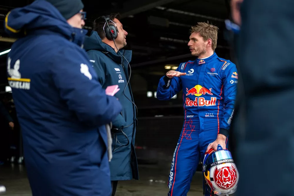 Max Verstappen at the N&uuml;rburgring 24 Hours grid