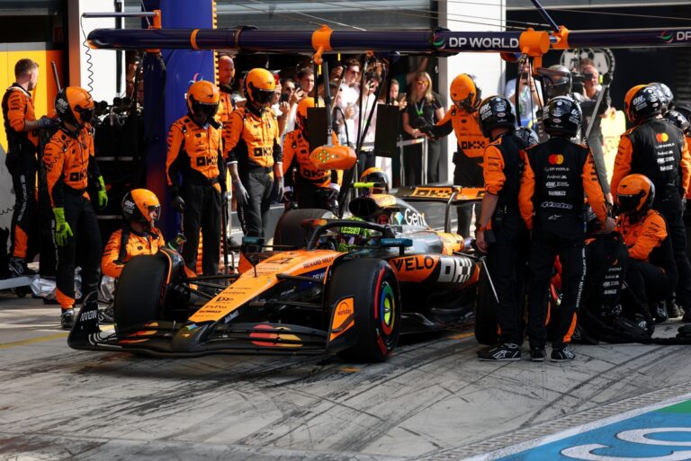 mclarens italian gp swap between norris and piastri Lando Norris Stands Firm Defending McLaren After Risky Call Falters