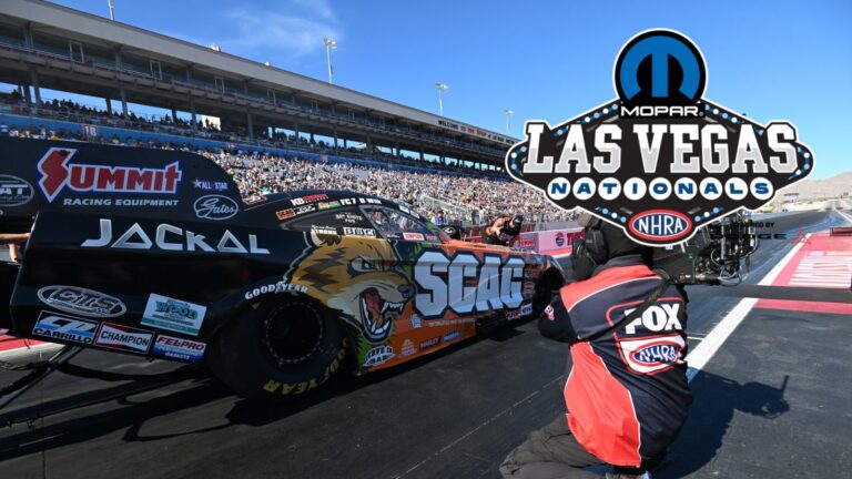 mopar and dodge named title and powered by sponsors of nhras Mopar and Dodge Power NHRA Countdown Race in Las Vegas