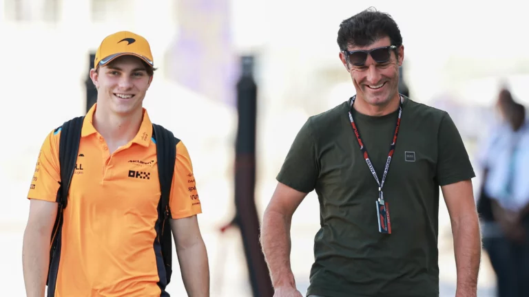 piastris manager mark webber reveals how australian has stepped Oscar Piastri and Mark Webber Find Perfect Spot to Enjoy Iconic Motorsport Race