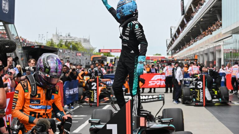 russell clashes with mercedes teammate antonelli in canadian gp 1 Wolff Delivers Insight on Mercedes’ Intense Intra-Team Showdown
