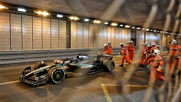 Russell Struggles to Find Pace in Monaco Qualifying 10 george russell explains qualifying issue thats put monaco f1 gp Russell Struggles to Find Pace in Monaco Qualifying