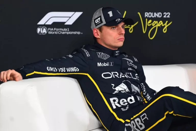 its fine how max verstappen reacted to p2 in f1 las vegas gp Max Verstappen Energized After Thrilling P2 Finish: 'Feeling Like Myself Again'