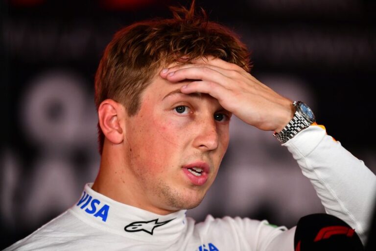 liam lawson yuki tsunoda demotion is proof f1 is a very very Liam Lawson Reacts with Laughter to Shocking Racing Bulls Contract Question