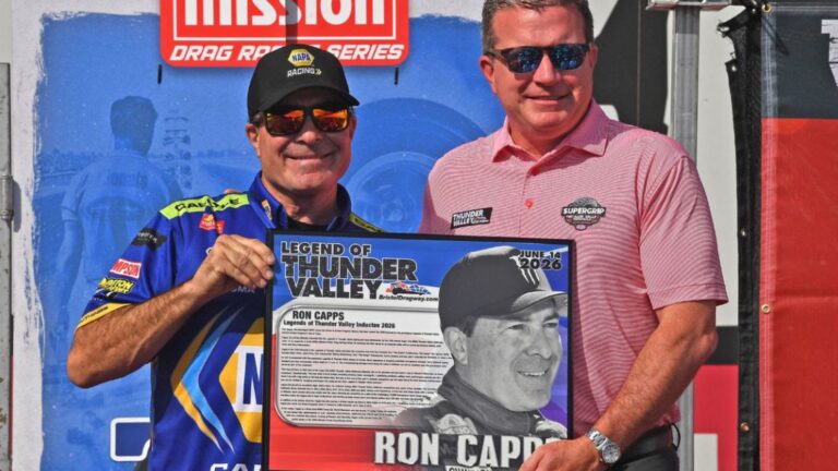 Ron Capps, ‘Legend of Thunder Valley,’ Powers Into Bristol Semifinals 4 newly crowned legend of thunder valley ron capps charges to Ron Capps, ‘Legend of Thunder Valley,’ Powers Into Bristol Semifinals