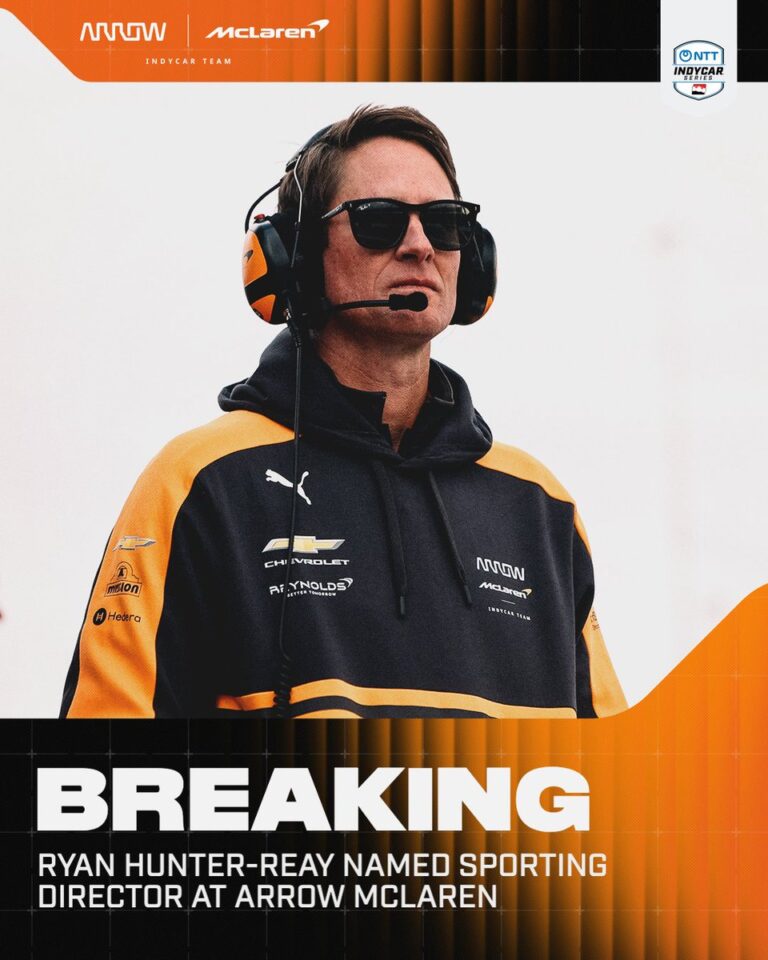 RHR Takes Charge as New Sporting Director at Arrow McLaren 10 news ryan hunter reay has been named sporting director at arrow RHR Takes Charge as New Sporting Director at Arrow McLaren