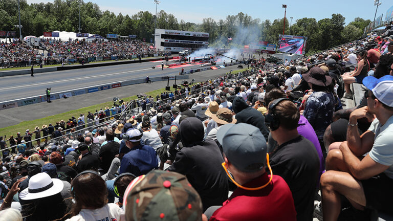 sellout saturday crowd at debut nhra potomac nationals presented 1 Jack Beckman Claims Runner-Up at NHRA Potomac; Jordan Vandergriff Advances to Semifinals