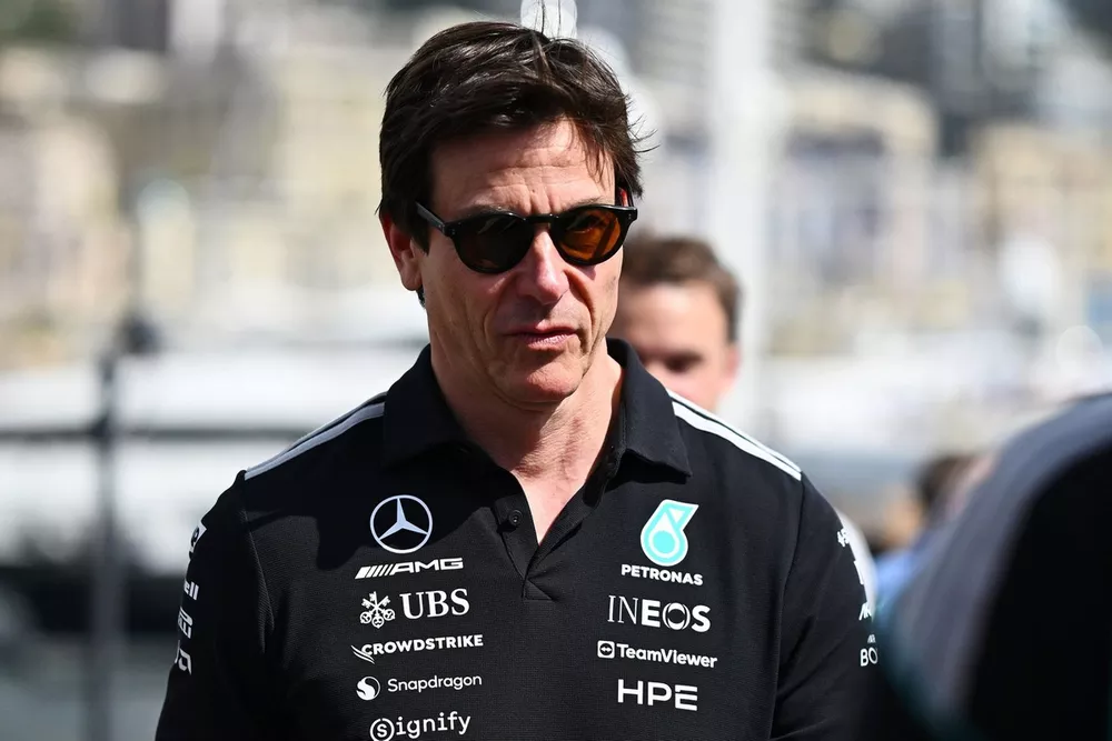 Toto Wolff addressing race strategy and penalties
