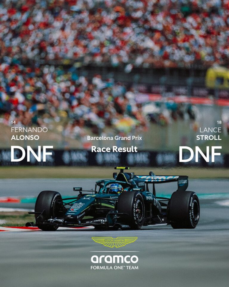 Aston Martin Delivers Powerful Apology After Tough Barcelona Weekend 10 we felt your support all weekend were sorry it ended this way Aston Martin Delivers Powerful Apology After Tough Barcelona Weekend