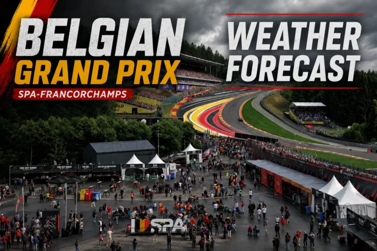 2026 belgian grand prix weather forcast 2026 F1 Belgian Grand Prix Weather Update After Major Spa Track Change