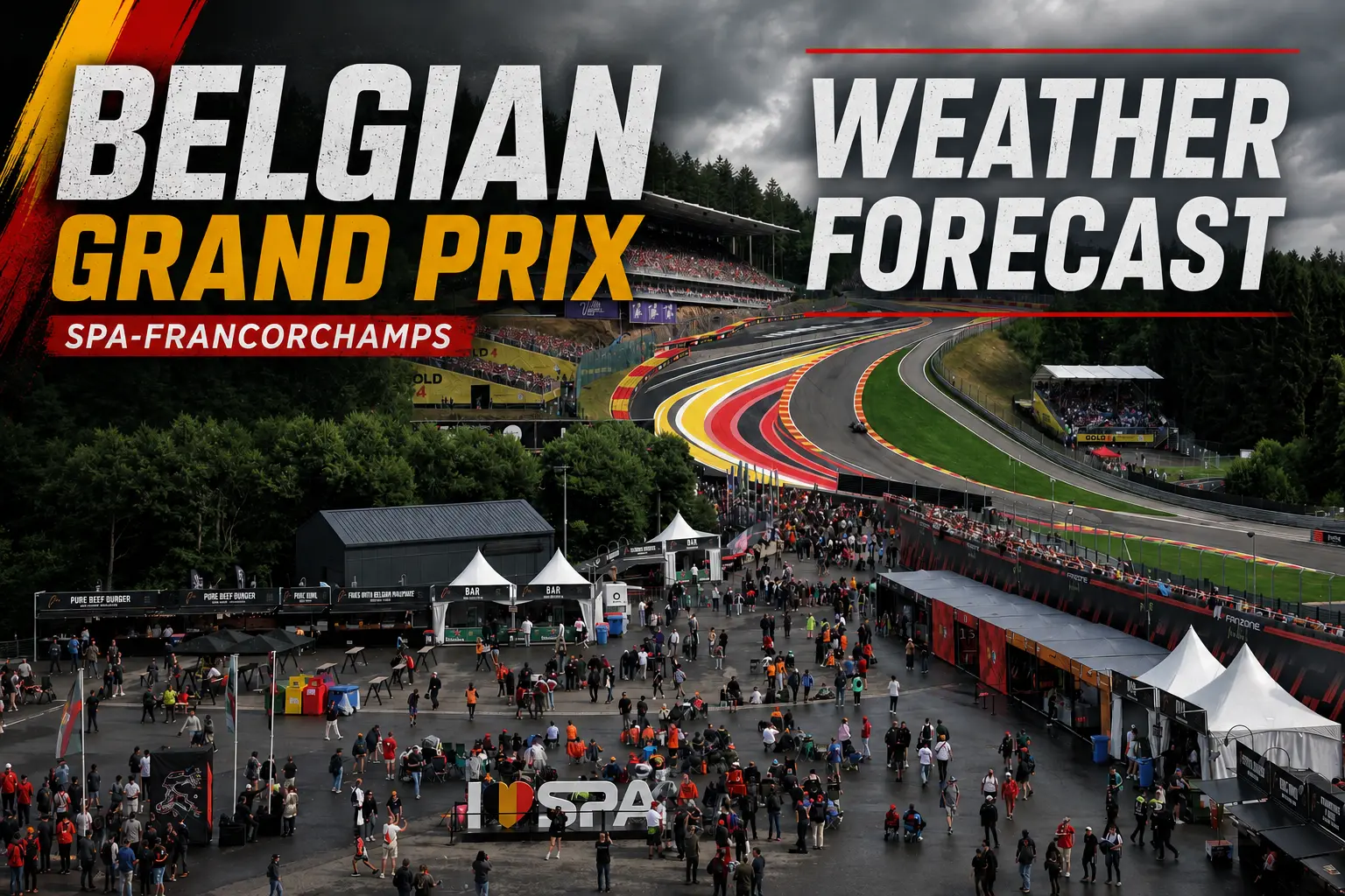 2026 F1 Belgian Grand Prix Weather Update After Major Spa Track Change 1 2026 belgian grand prix weather forcast 2026 F1 Belgian Grand Prix Weather Update After Major Spa Track Change