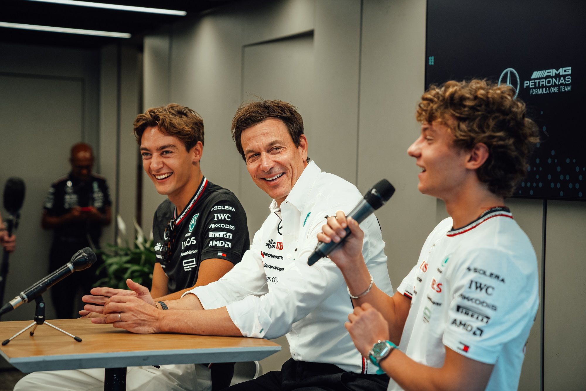 antonelli talks about learning moment after fp1 more wolff adds Toto Wolff Sends Strong Message After Kimi Antonelli’s Stunning Leap