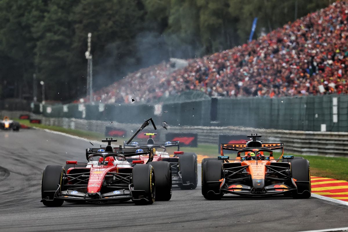 F1 Stewards Admit Mistake in Leclerc and Piastri Spa Crash 3 FIA stewards review incident standards following driver feedback