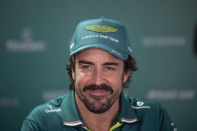 Fernando Alonso during a previous Formula 1 weekend